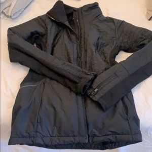 Athleta mixed media jacket